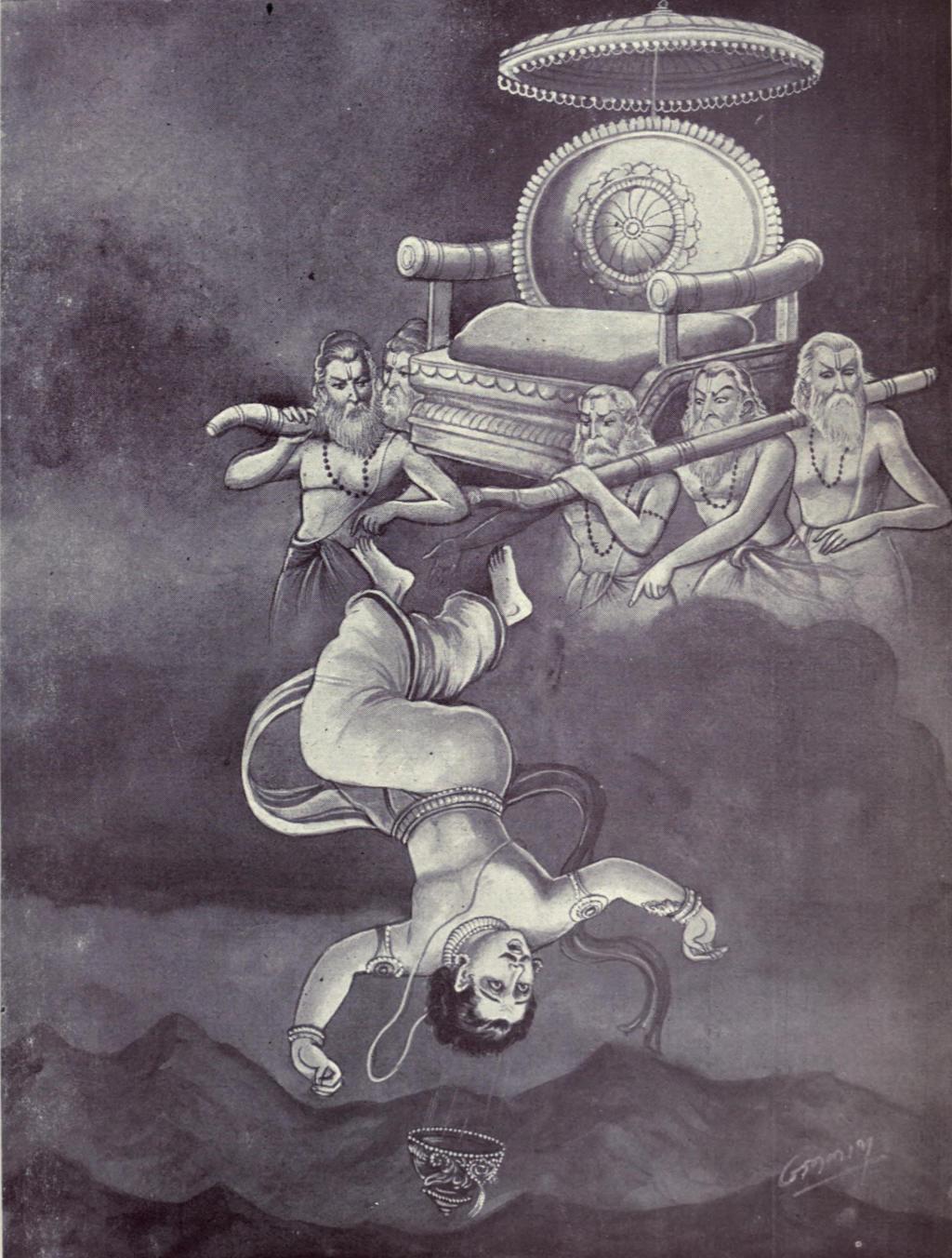Sage Agastya’s curse transformed Nahusha into snake